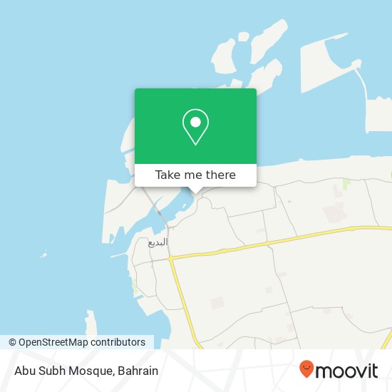 Abu Subh Mosque map