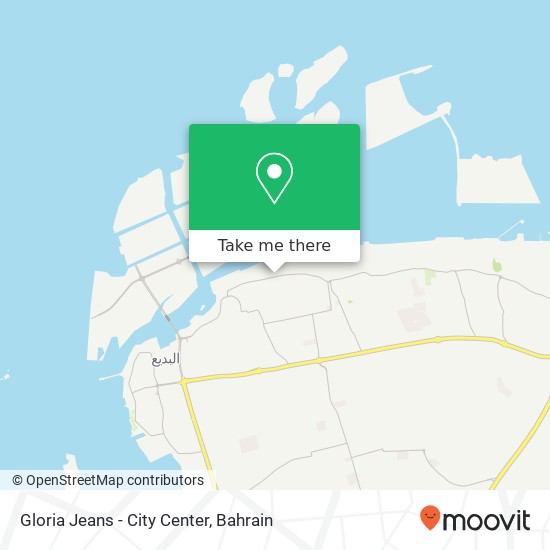 Gloria Jeans - City Center map