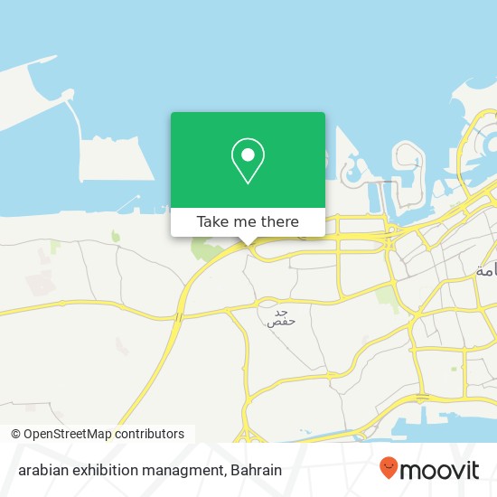arabian exhibition managment map