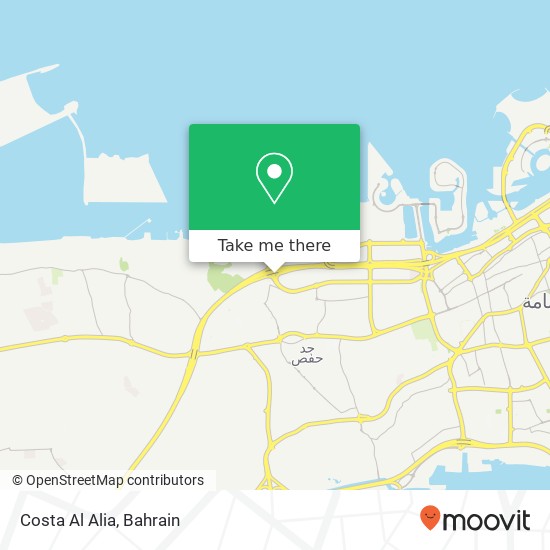 Costa Al Alia map