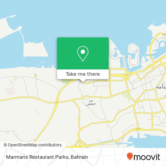 Marmaris Restaurant Parks map