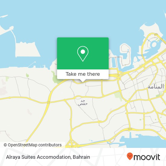 Alraya Suites Accomodation map