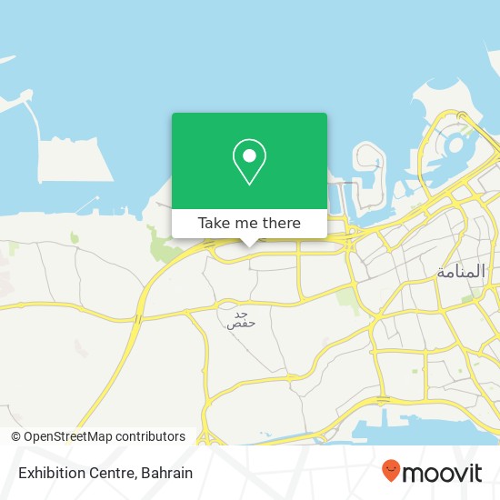 Exhibition Centre map