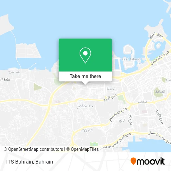 ITS Bahrain map