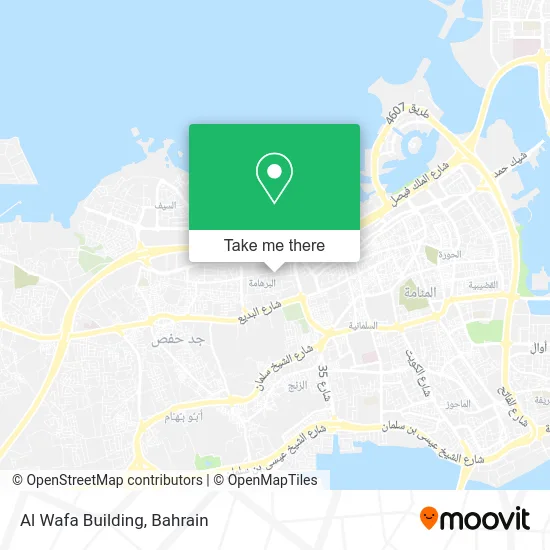 Al Wafa Building map
