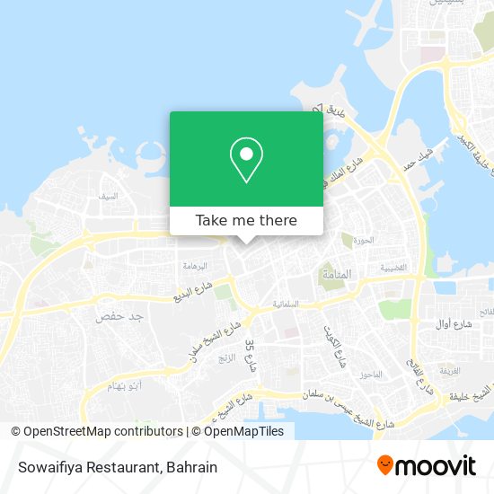 Sowaifiya Restaurant map