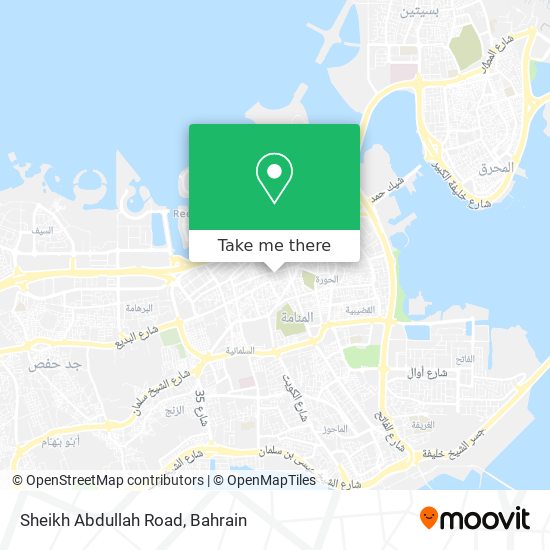 Sheikh Abdullah Road map