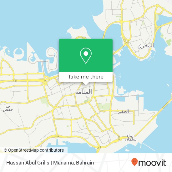 Hassan Abul Grills | Manama map