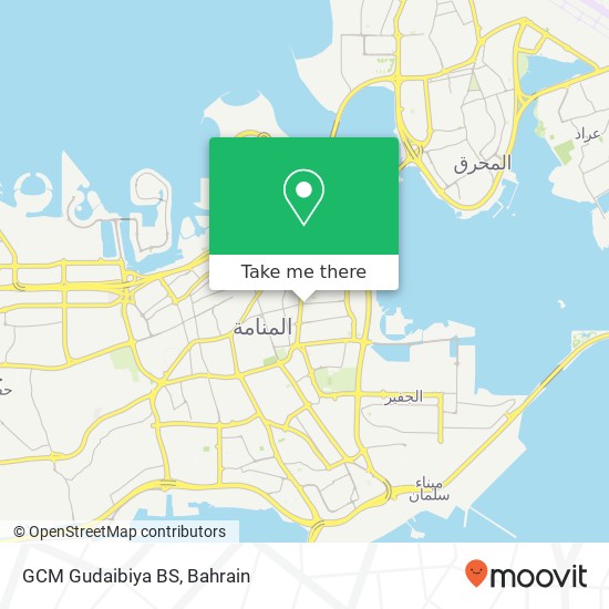 GCM Gudaibiya BS map