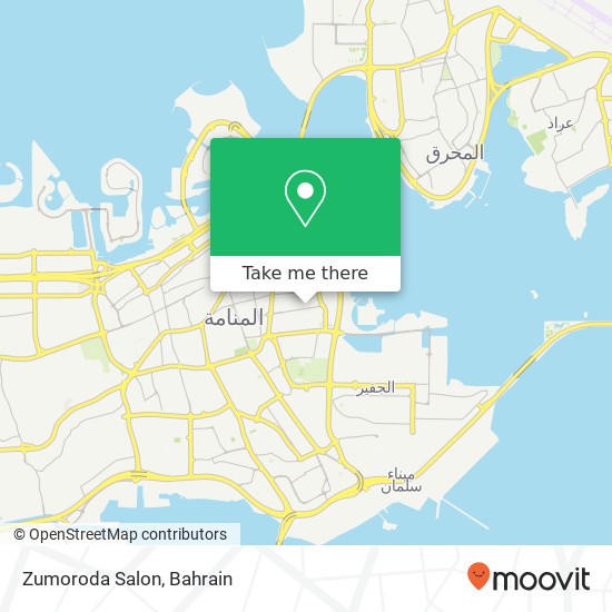 Zumoroda Salon map