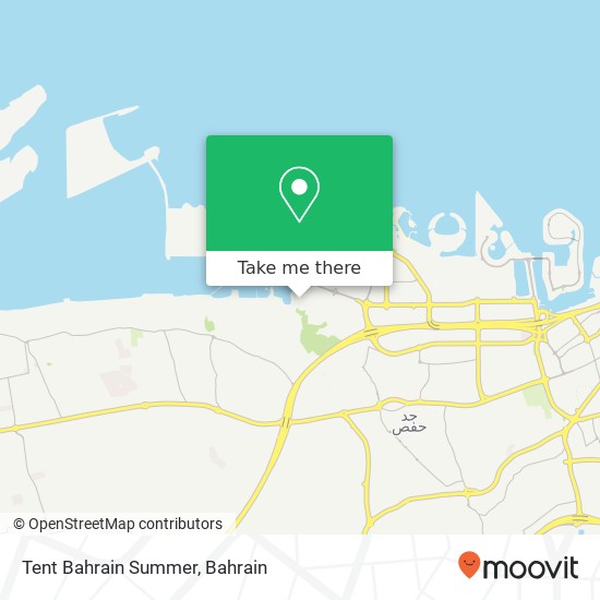 Tent Bahrain Summer map
