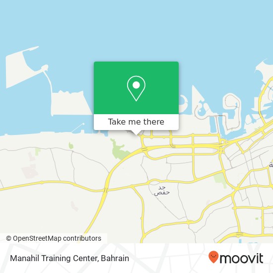Manahil Training Center map
