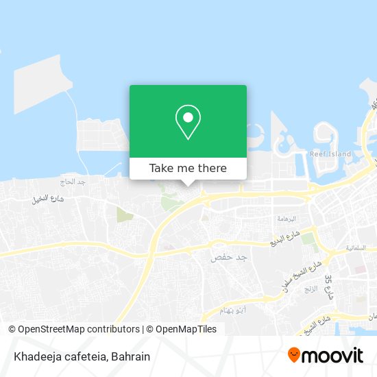 Khadeeja cafeteia map