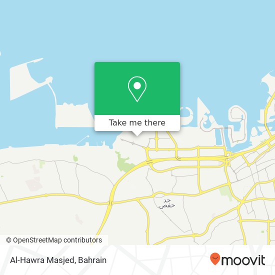 Al-Hawra Masjed map