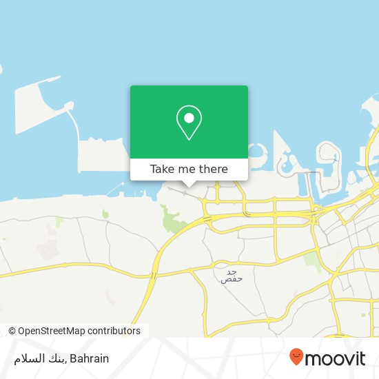 بنك السلام map