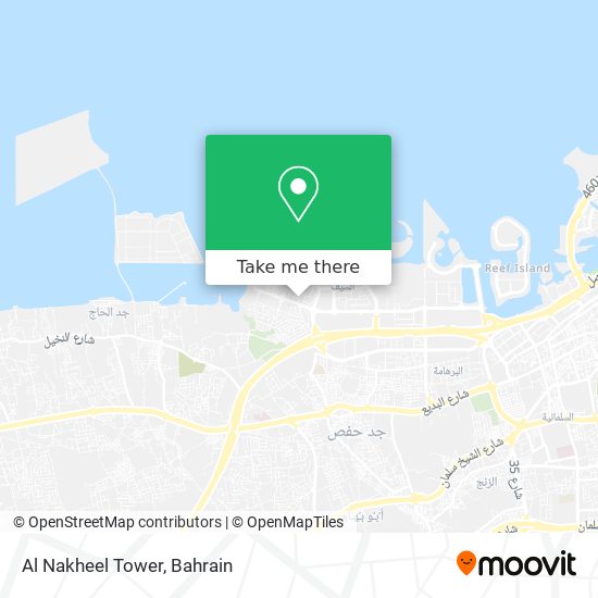 Al Nakheel Tower map