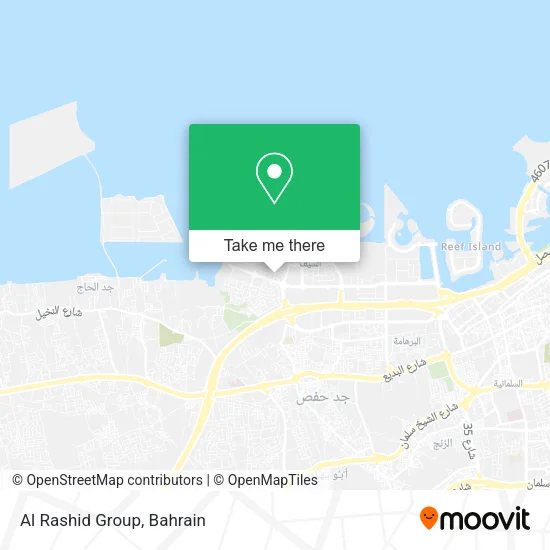 Al Rashid Group map