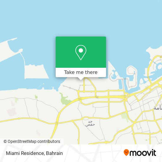 Miami Residence map