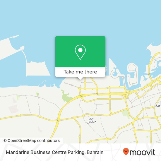 Mandarine Business Centre Parking map