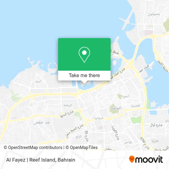 Al Fayez | Reef Island map