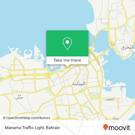 Manama Traffic Light map