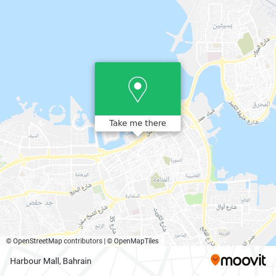 Harbour Mall map