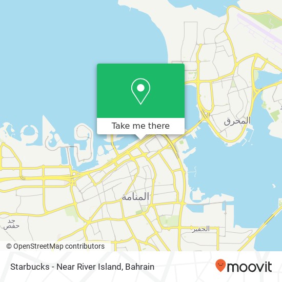 Starbucks - Near River Island map