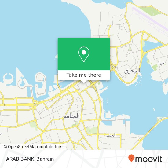 ARAB BANK map