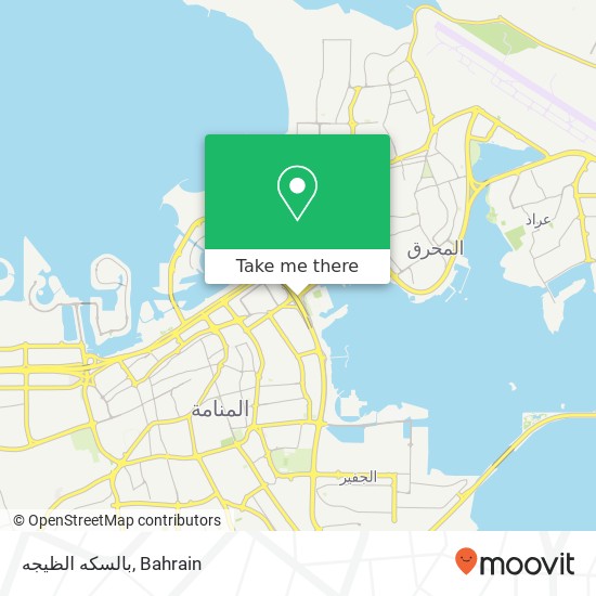 بالسكه الظيجه map