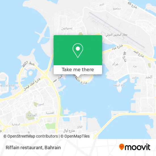 Riffain Restaurant map