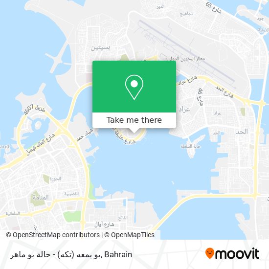 بو يمعه (تكه) - حالة بو ماهر map