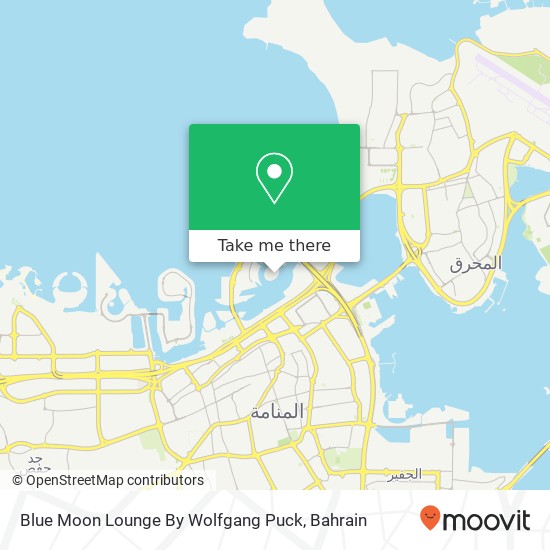 Blue Moon Lounge By Wolfgang Puck map