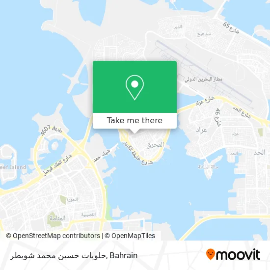 حلويات حسين محمد شويطر map