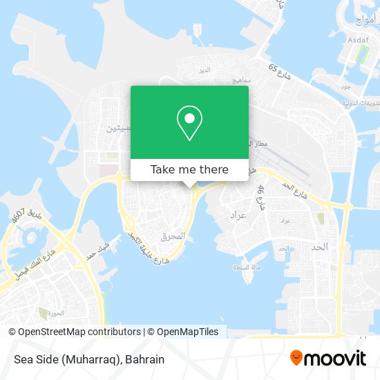 Sea Side (Muharraq) map