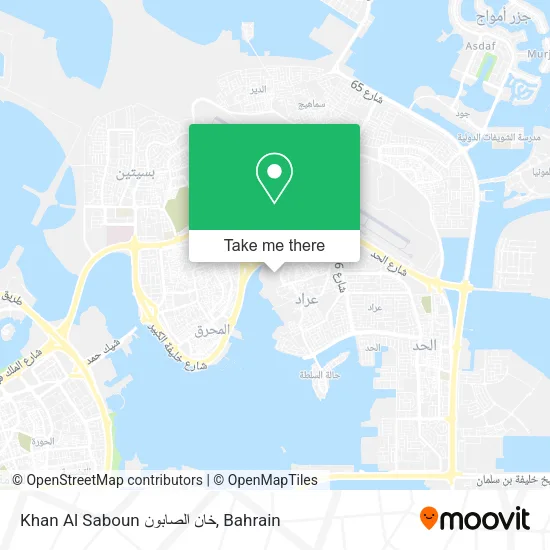 Khan Al Saboun خان الصابون map