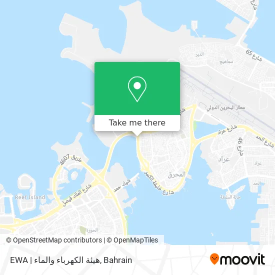 EWA | هيئة الكهرباء والماء map