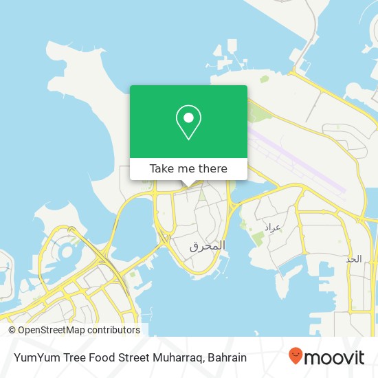 YumYum Tree Food Street Muharraq map