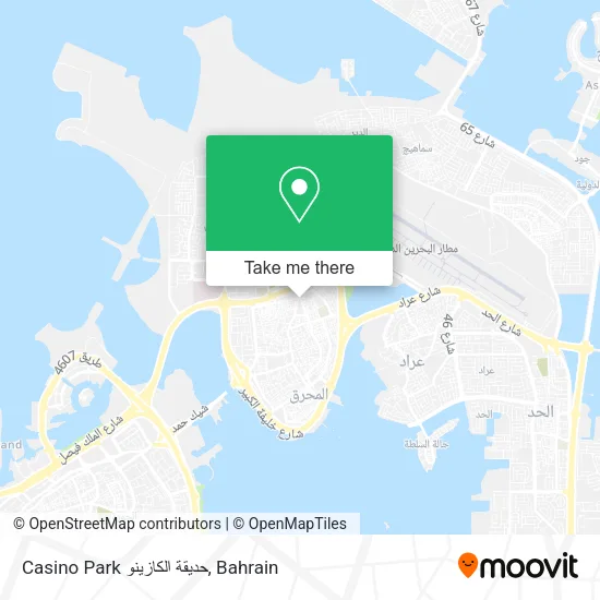 Casino Park حديقة الكازينو map