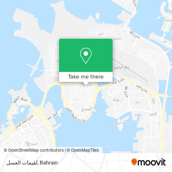 لقيمات العسل map