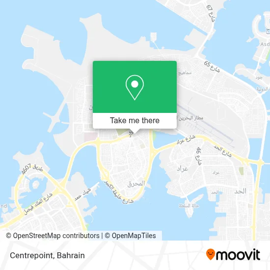 Centrepoint map