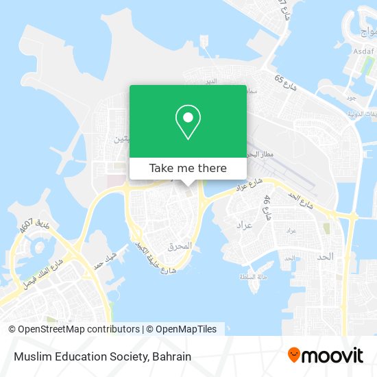 Muslim Education Society map