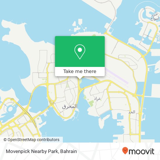 Movenpick Nearby Park map