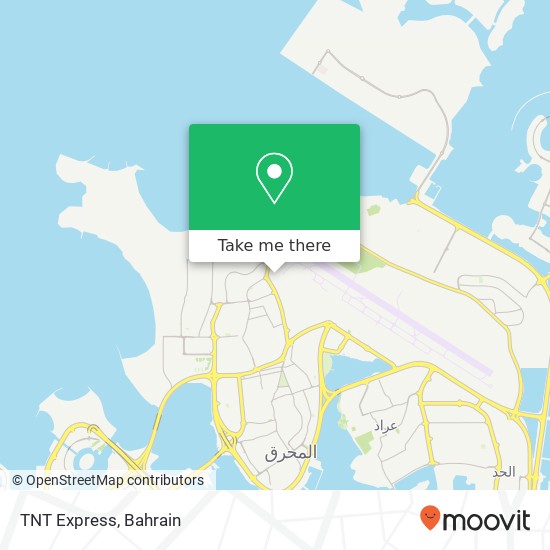 TNT Express map