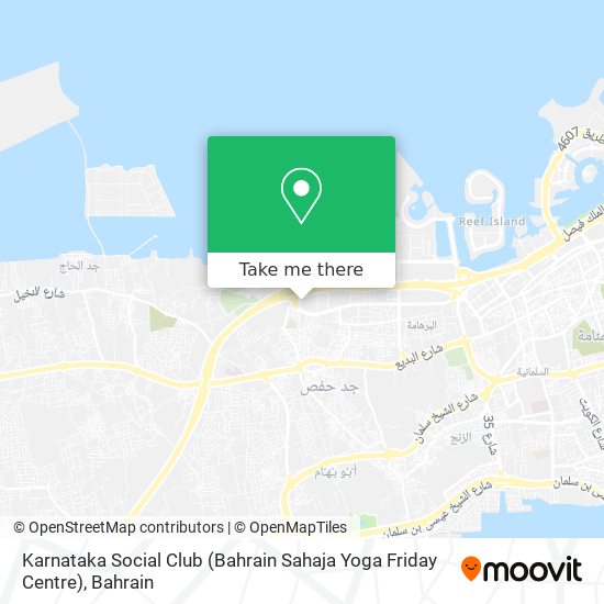 Karnataka Social Club (Bahrain Sahaja Yoga Friday Centre) map