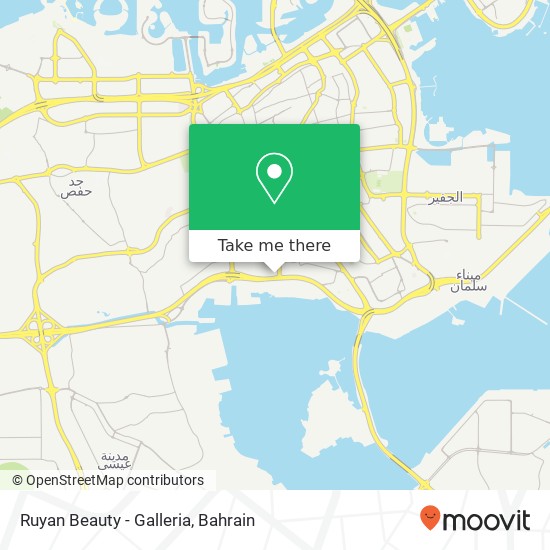 Ruyan Beauty - Galleria map