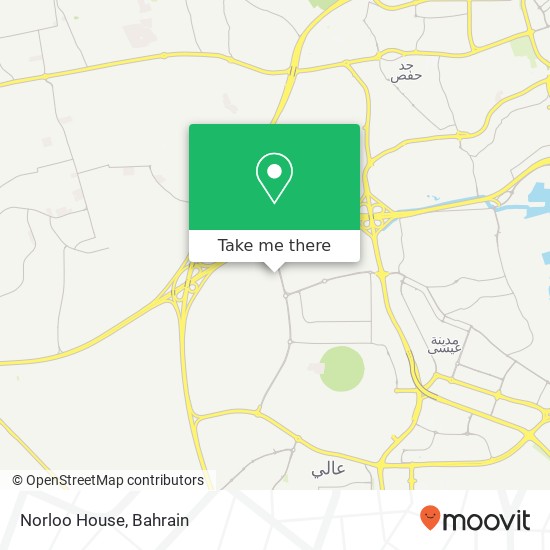 Norloo House map