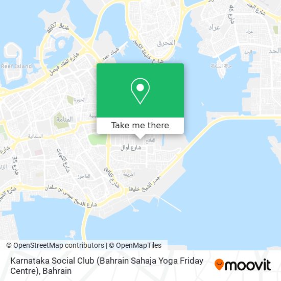Karnataka Social Club (Bahrain Sahaja Yoga Friday Centre) map