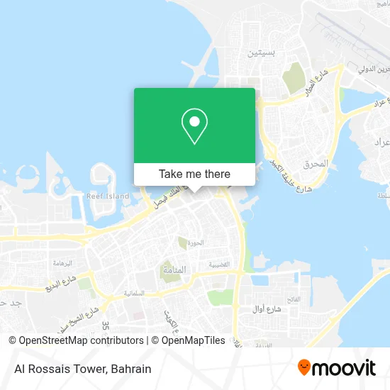 Al Rossais Tower map