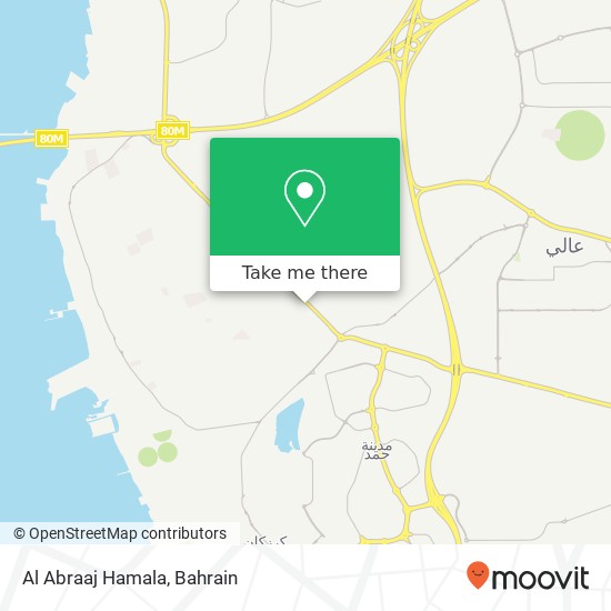Al Abraaj Hamala map