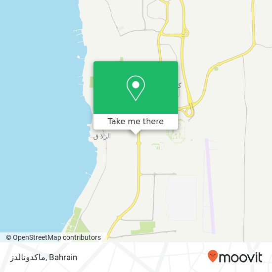 ماكدونالدز map